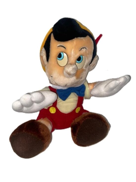 Disney Other - Vintage Disney Pinocchio Stuffed Plush Toy Disneyland Walt Disney World